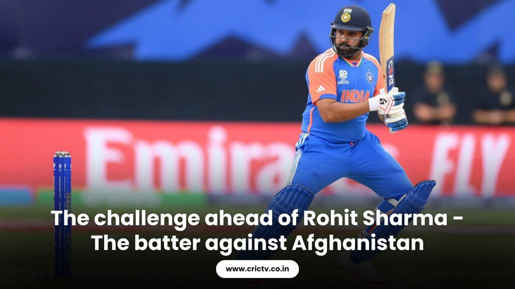 The challenge ahead of Rohit Sharma - The batter against Afghanistan