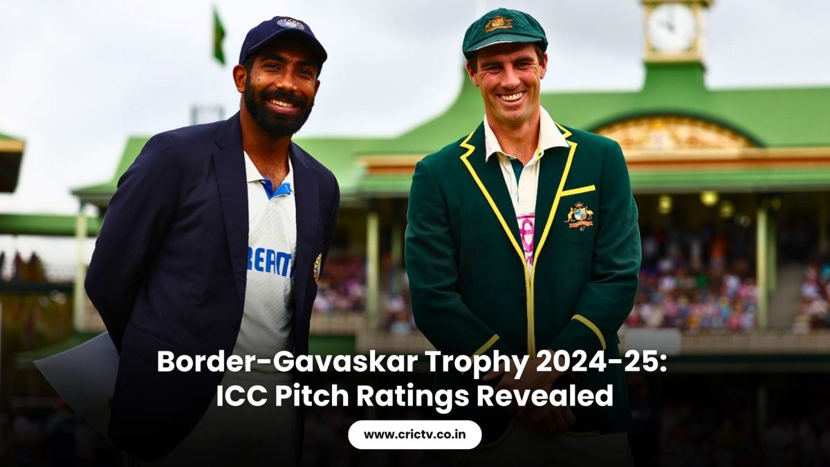 Border-Gavaskar Trophy 2024-25: ICC Pitch Ratings Revealed