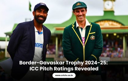 Border-Gavaskar Trophy 2024-25 ICC Pitch Ratings Revealed