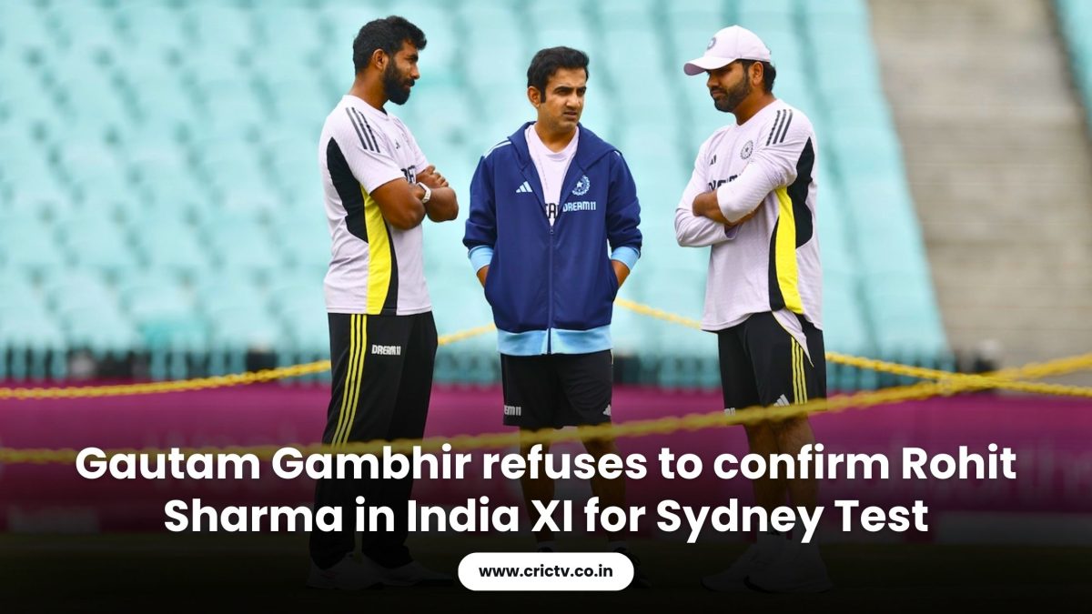 Gautam Gambhir refuses to confirm Rohit Sharma in India XI for Sydney Test: ‘Head coach is here, that should be enough’