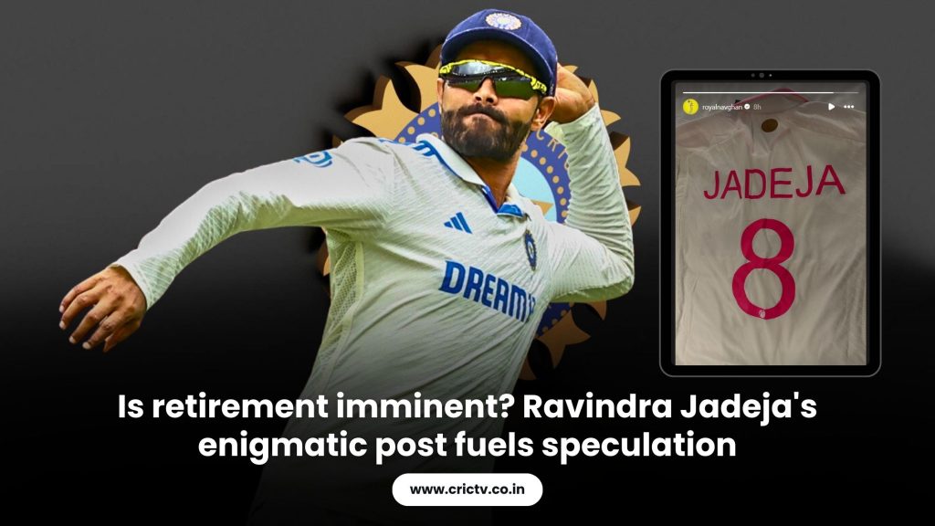 Is retirement imminent Ravindra Jadeja's enigmatic post fuels speculation