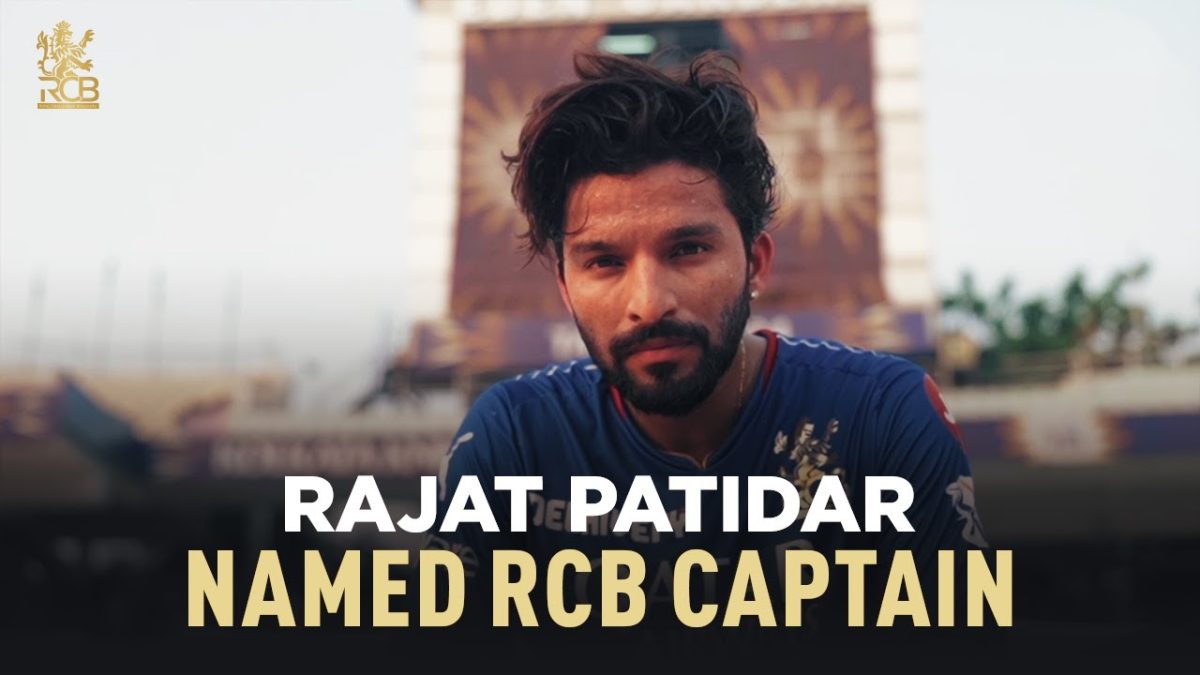 Rajat Patidar Named RCB Captain for IPL 2025